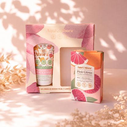 Set Crema de Manos + Jabon en Barra