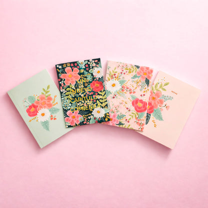 Libretas Cosidas Medianas A5 - BOX X 4