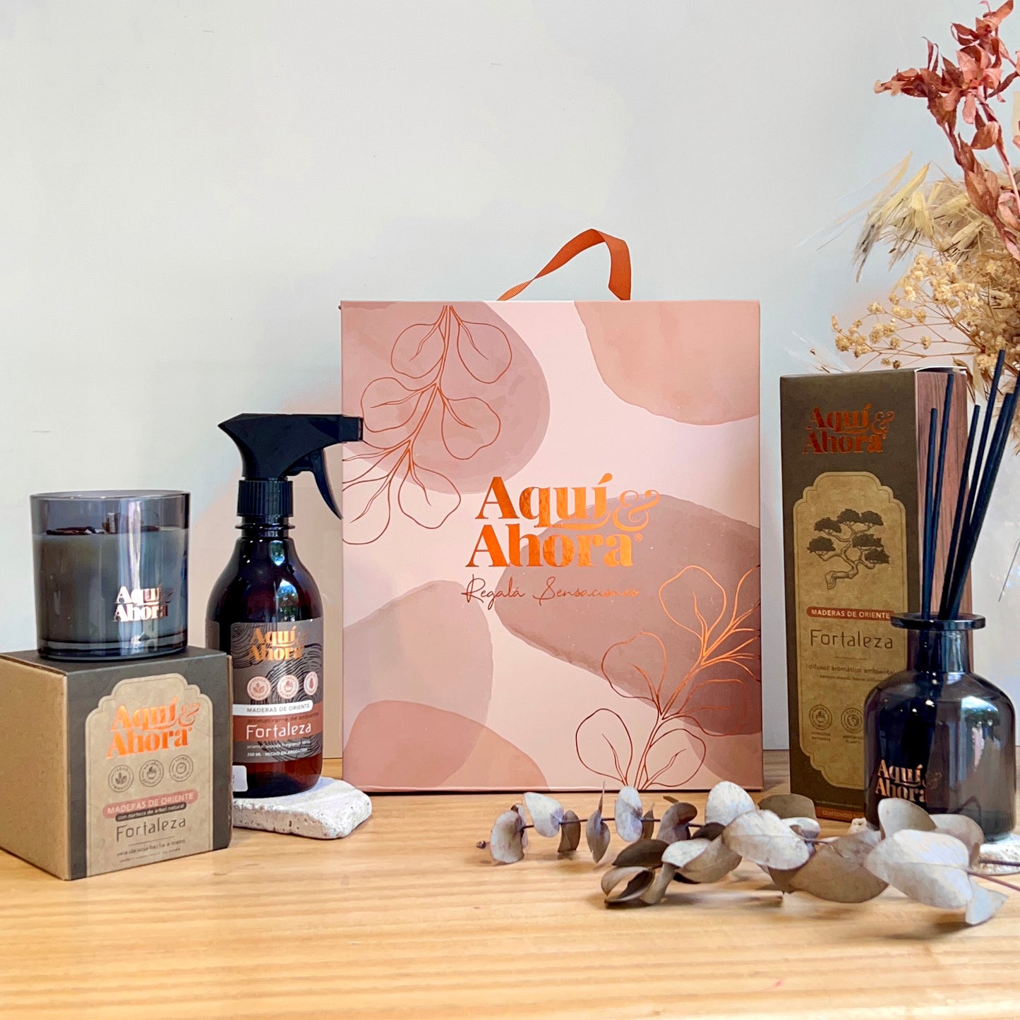 Set Premium Valija - Vela Premium + Difusor + Aromatizante