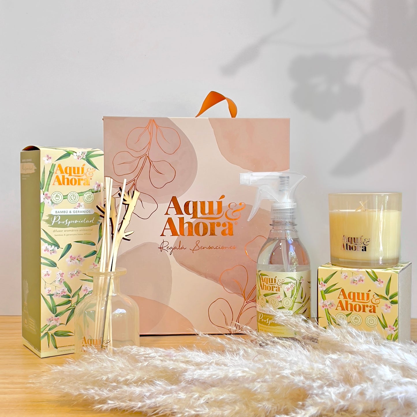 Set Premium Valija - Vela Premium + Difusor + Aromatizante