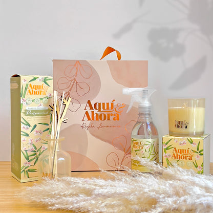 Set Premium Valija - Vela Premium + Difusor + Aromatizante