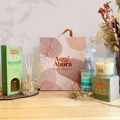 Set Premium Valija - Vela Premium + Difusor + Aromatizante