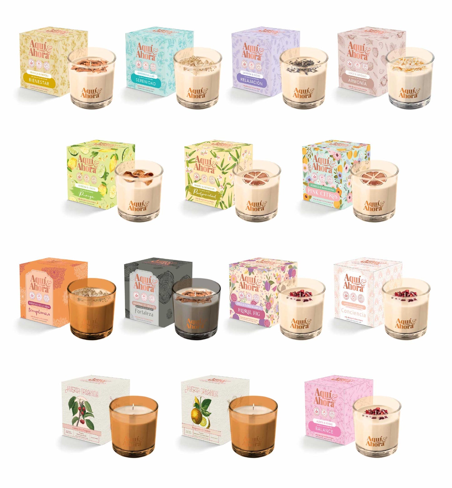 Velas de Soja PREMIUM