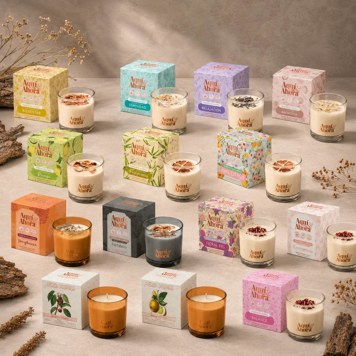 Velas de Soja PREMIUM