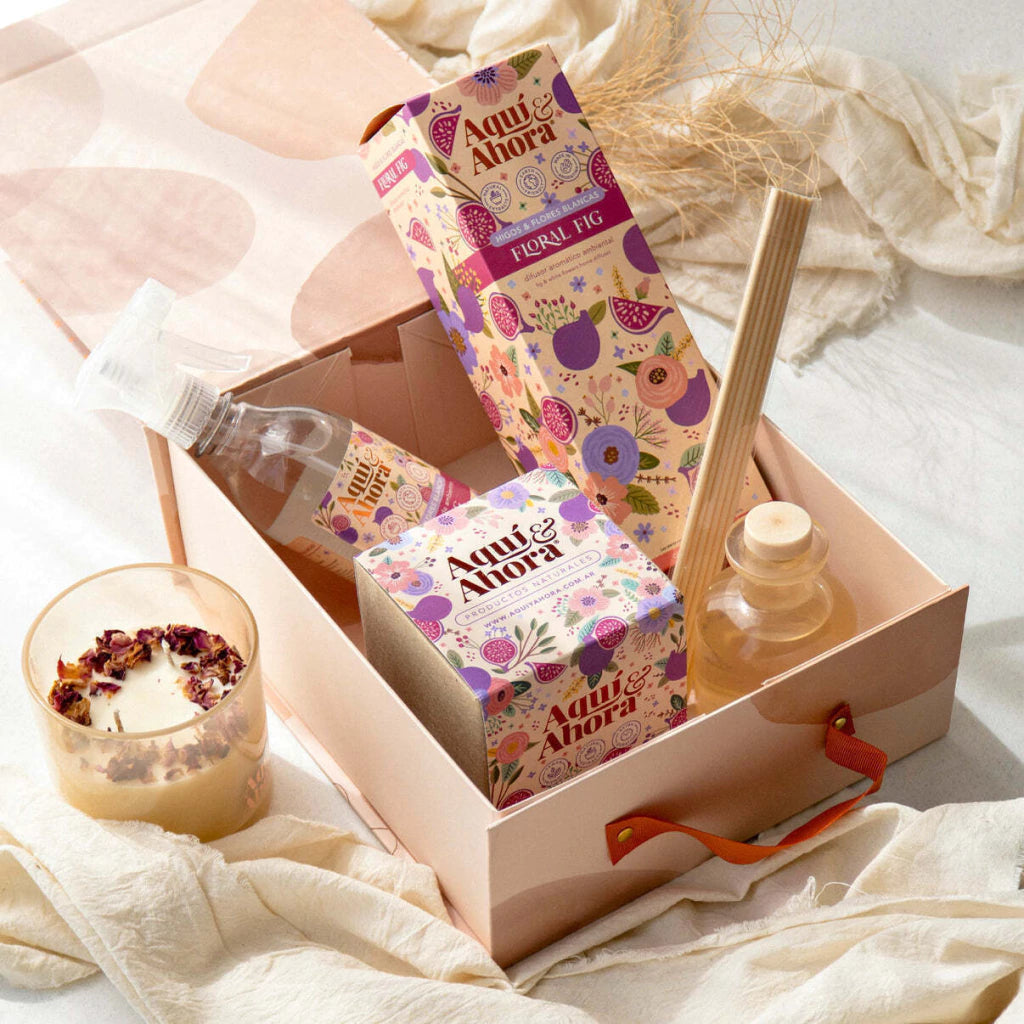 Set Premium Valija - Vela Premium + Difusor + Aromatizante