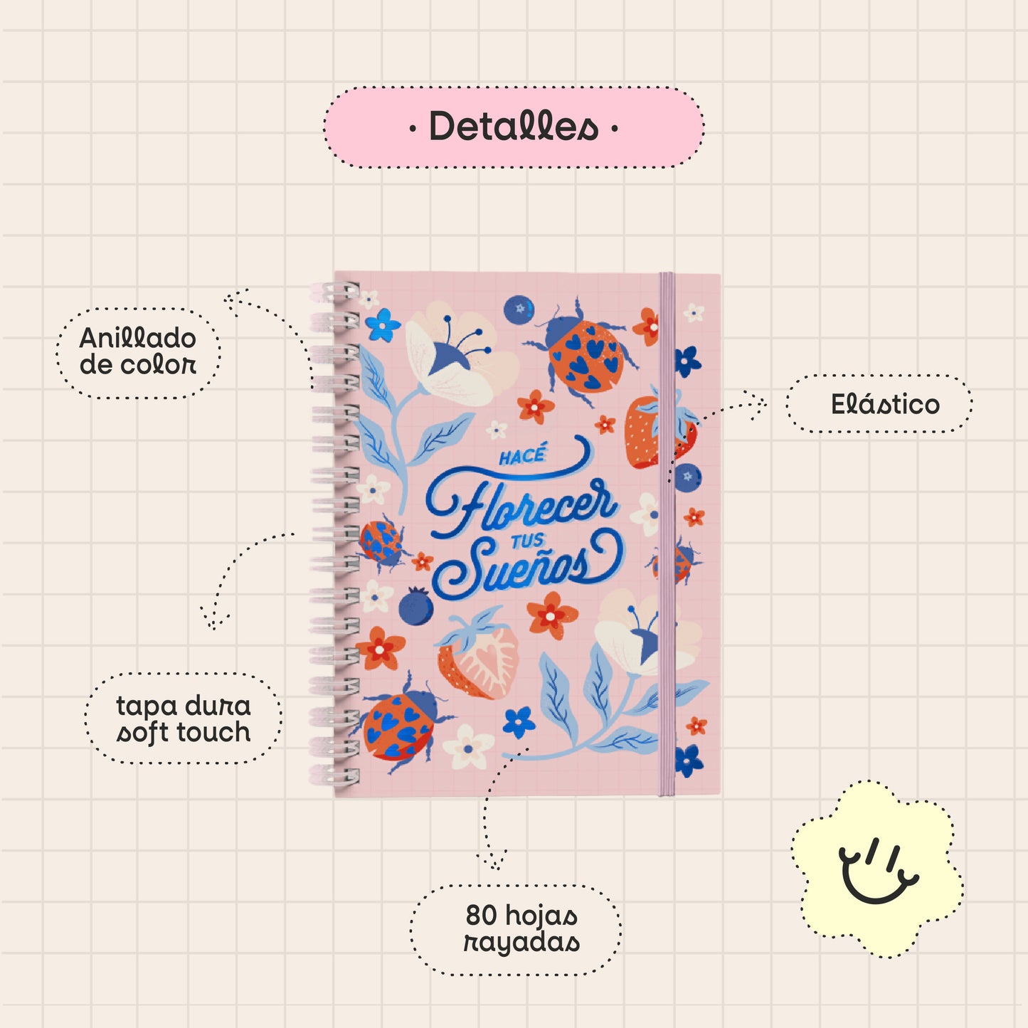 Cuadernos Anillados A5 - TAPA DURA