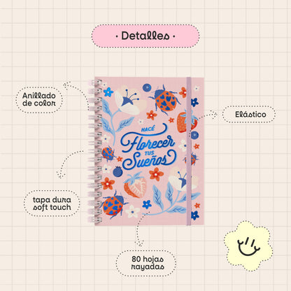 Cuadernos Anillados A5 - TAPA DURA
